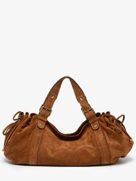 Shoulder Bag Folk Leather Gerard darel Brown folk DAS01407
