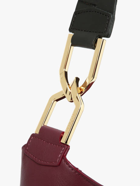 Shoulder Bag Pagode Leather Lancel Violet pagode A12510 other view 2