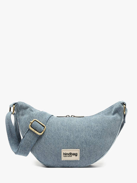Sac Bandoulière Denim Hindbag Bleu denim DE