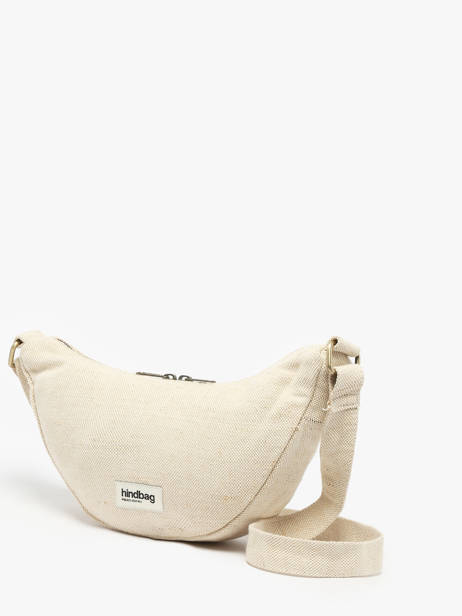 Sac Bandoulière Jute Hindbag Beige jute JU vue secondaire 1