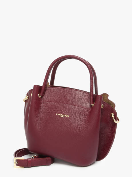 Sac à Main Foulonne Double Cuir Lancaster Rouge foulonne double 18 vue secondaire 1