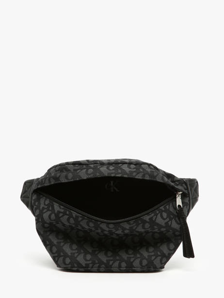Sac Banane Calvin klein jeans Noir unstructured 4G3177G vue secondaire 3