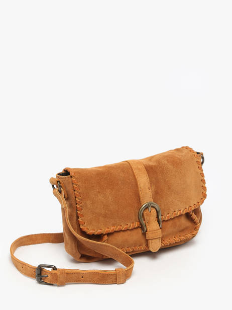 Sac Bandoulière Jenny Cuir Pieces Marron jenny 17160093 vue secondaire 2