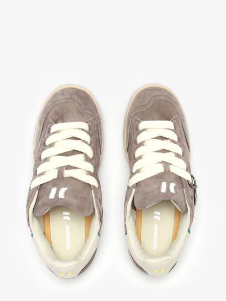Sneakers En Cuir Coolway Gris men 8693711 vue secondaire 3