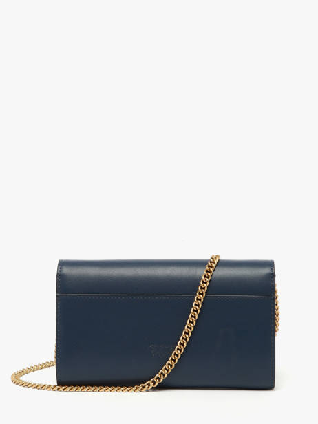 Sac Bandoulière Love Bag Icon Cuir Pinko Bleu love bag icon A0F1 vue secondaire 4