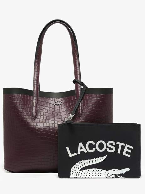 Sac Porté épaule Anna Season Lacoste Bleu anna season NF5128AS vue secondaire 2