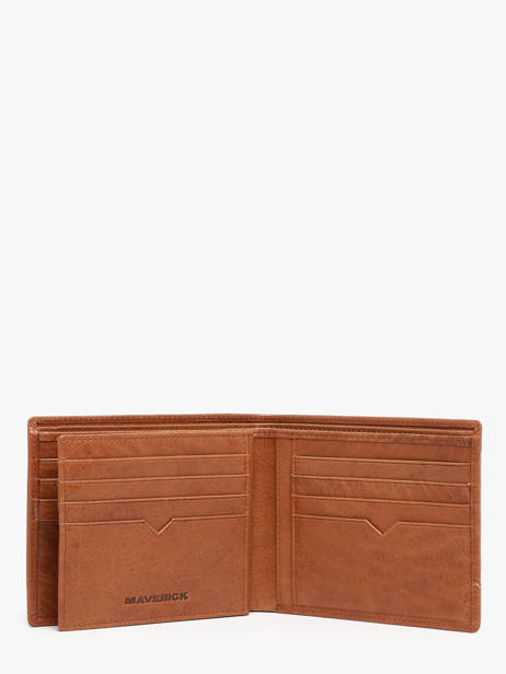 Portefeuille Rough Gear Cuir Maverick Marron rough gear MAVRG006 vue secondaire 2
