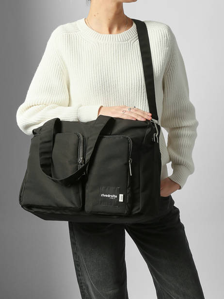 Porte Documents (main) Rivedroite Noir reborn KELLEREB vue secondaire 1