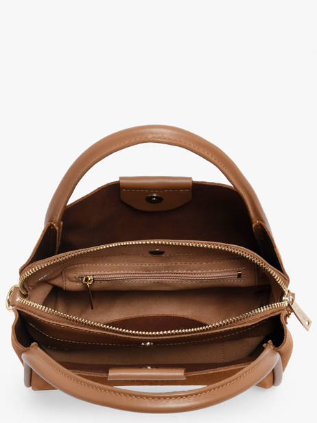 Sac Porté Main Suede Ida Cuir Lancaster Marron suede ida 100 vue secondaire 3