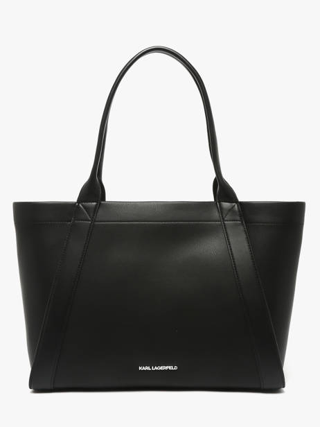 Sac Porté épaule K/ville Cuir Karl lagerfeld Noir k ville B1W30066 vue secondaire 4