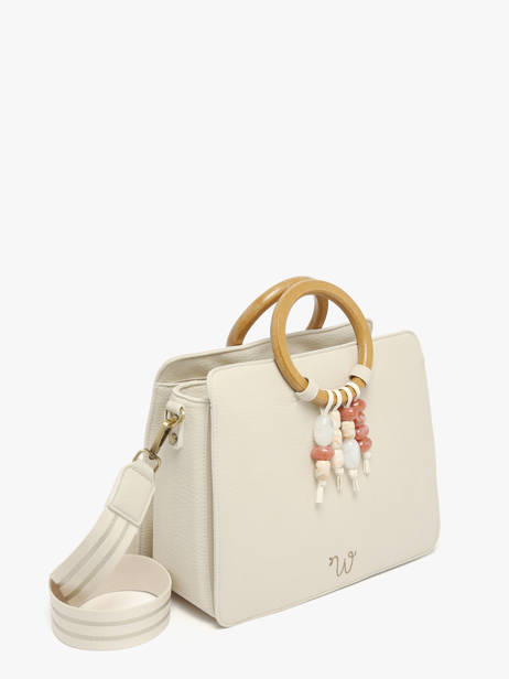 Sac Porté Main Camomille Pearl Woomen Beige camomille pearl WCAE1M vue secondaire 3