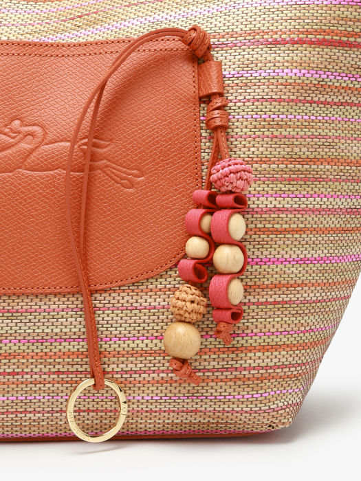 Longchamp Le panier pliage rainbow Besaces Blanc