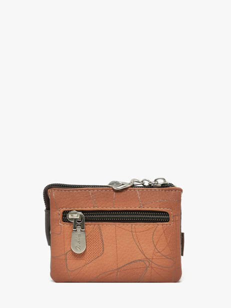 Porte-monnaie Auralis Anekke Marron auralis 42819010 vue secondaire 2
