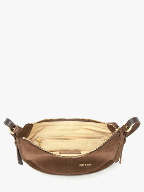 Sac Porté épaule Vintage Nat et nin Marron vintage MINRODEO vue secondaire 3