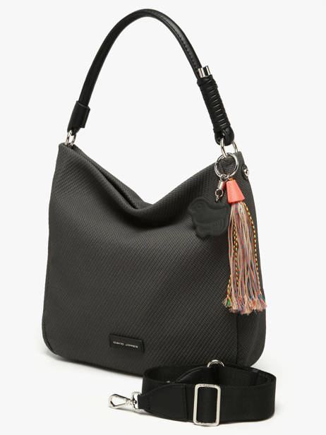 Sac Porté épaule Grigri Polyurethane David jones Noir grigri CM8384 vue secondaire 2