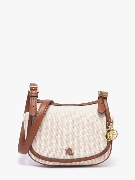 Sac Bandoulière Dryden Coton Lauren ralph lauren Beige dryden 31P10512