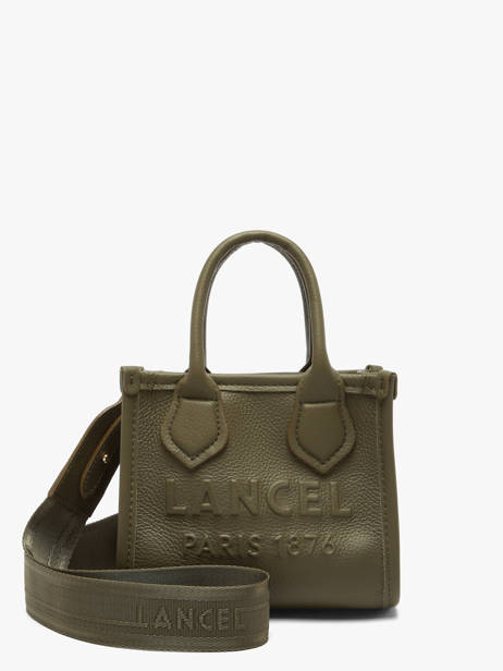Sac Bandoulière Mini Jour Cuir Lancel Vert jour A14078