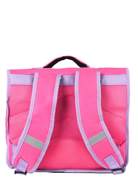 Schoolbag 1 Compartment Minnie Pink dot MINEI06 other view 2