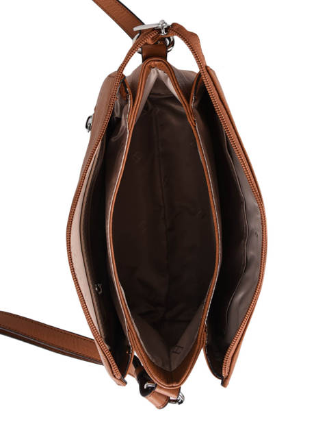 Sac Bandoulière Confort Cuir Hexagona Marron confort 466744 vue secondaire 3