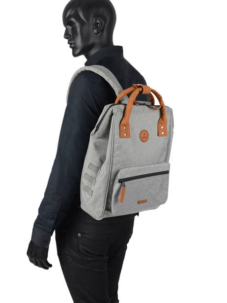 Backpack Cabaia Gray tour du monde APERO other view 4