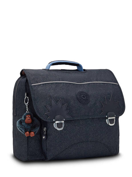 2-compartment  Satchel Kipling Blue back to school K00082 other view 2