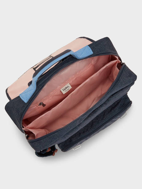 2-compartment  Satchel Kipling Blue back to school K00082 other view 3