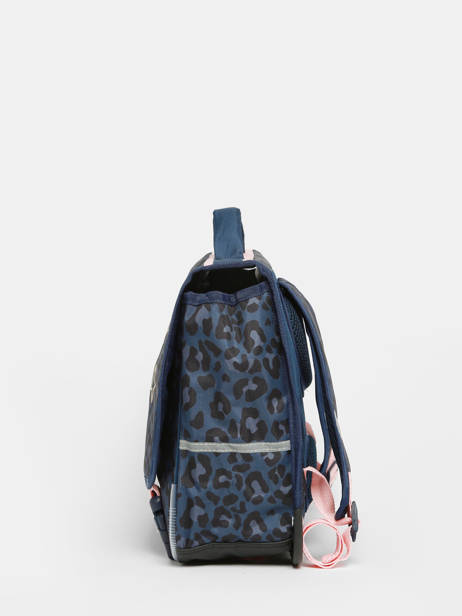 1 Compartment Satchel Milky kiss Blue forever stars 2401 other view 2
